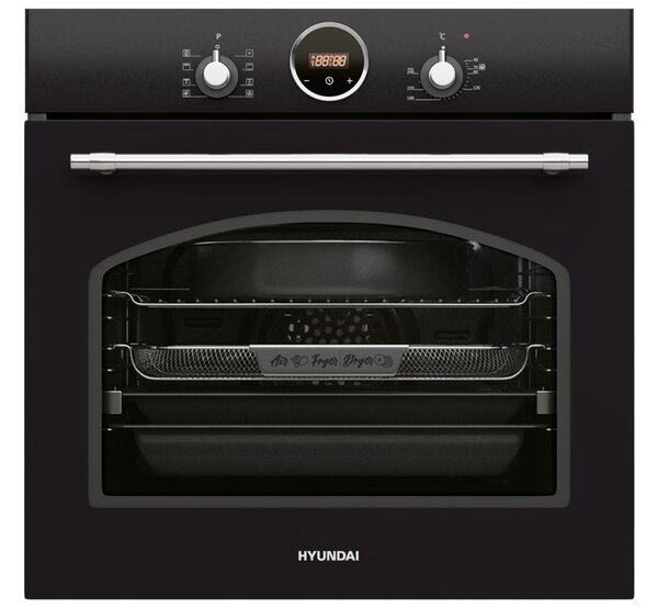 Εντοιχιζόμενος φούρνος Hyundai HBIOR24S-60AN με χωρητικότητα 60L και ενεργειακή κλάση Α