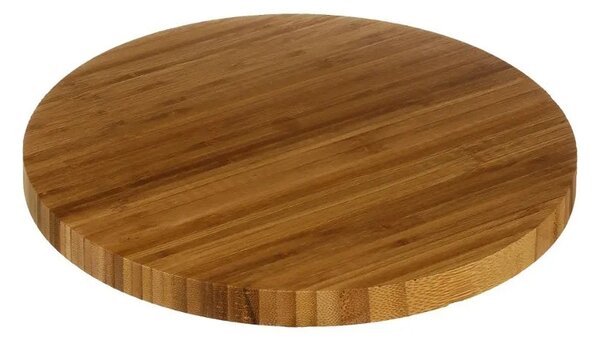 Ξύλινος Δίσκος Κοπής Secret De Gourmet από Ξύλο Bamboo, 35x35x3.2cm