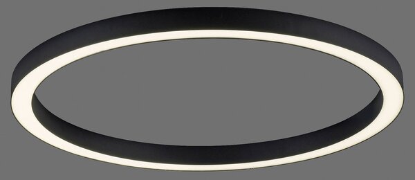 Φωτιστικό οροφής LED PURE Lines, Ø 70 cm, ανθρακί, CCT, τηλεχειριστήριο