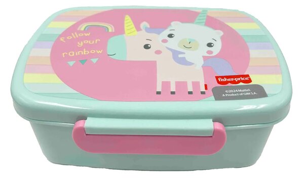 Φαγητοδοχείο 800ml (17.5x13x7) Fisher Price Unicorn