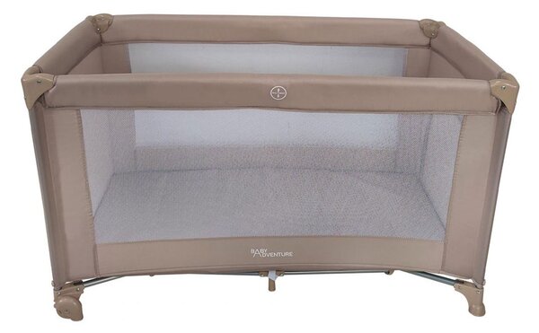 Παρκοκρέβατο (0+ Μηνών/Έως 15kg) Baby Adventure Dream 1 Layer Beige