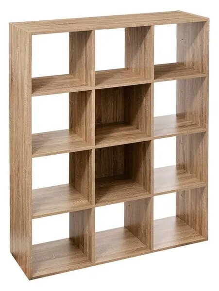 Ραφιέρα 5five Mix'n Modul με 12 θήκες, MDF, λευκή, 102×135,5 cm