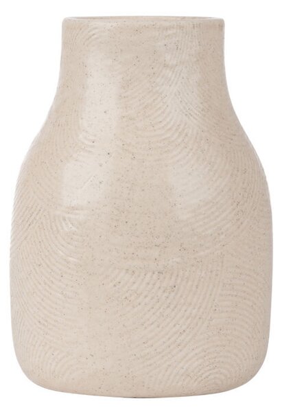 Διακοσμητικό Βάζο (Φ10.3x14.5) Estia Clayra Ivory 09-50405