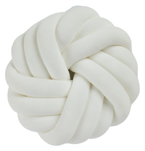 Διακοσμητικό Μαξιλάρι Βελουτέ (Φ35) Das Home 2294 White