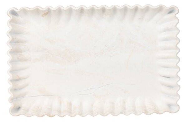 Δίσκος Διακόσμησης (28x18x3) Estia Nyra Ivory 09-50498