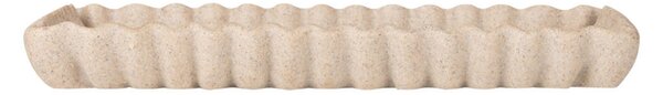 Δίσκος Διακόσμησης (28.4x18.3x3) Estia Nyra Rib Ivory 09-50474