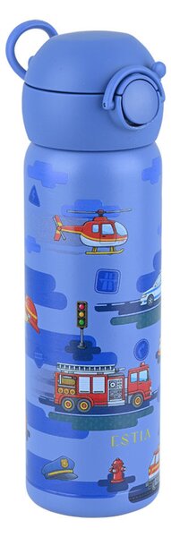 Παγούρι - Θερμός 500ml Με Καλαμάκι Estia Save The Aegean City Heroes 01-43704