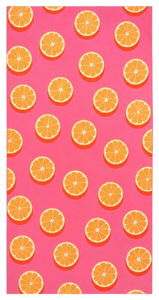 Πετσέτα Θαλάσσης Microfiber (90x180) Estia Orange Pop 01-44534