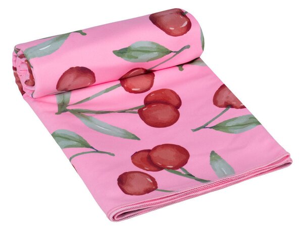 Πετσέτα Θαλάσσης Microfiber (90x180) Estia Cherry Rose 01-44527