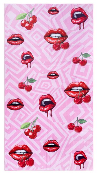 Πετσέτα Θαλάσσης Microfiber (90x180) Estia Blush Pop 01-44572