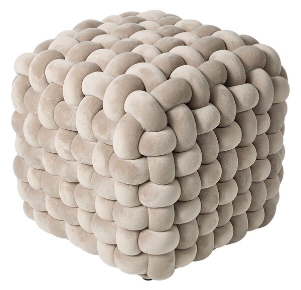 Πουφ (43x43x40) Das Home Stool Line 2274 Beige