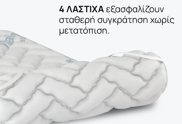 Ανώστρωμα iSleep, VitalCare, 82x190x6, Μαλακό