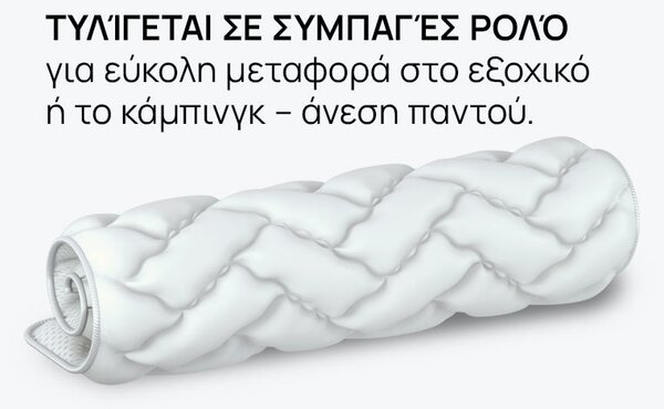 Ανώστρωμα iSleep, VitalCare, 82x190x6, Μαλακό