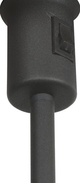 Mexlite Επιτραπέζια λάμπα Noor μαύρη/Chintz μαύρο-χρυσό, ύψος 47 εκ., E27, Μαύρο, Σαλόνι / τραπεζαρία, Μέταλλο