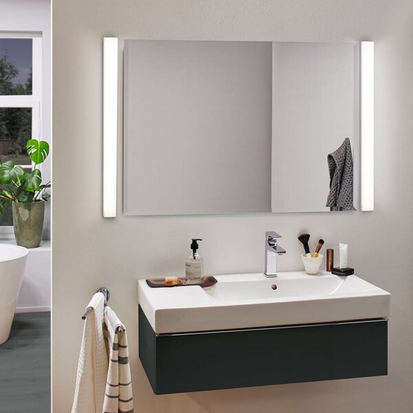 Paulmann HomeSpa Tova LED καθρέφτης, 90 cm, ρυθμιζόμενος, Λευκό, Μπάνιο, Μέταλλο, σύγχρονο