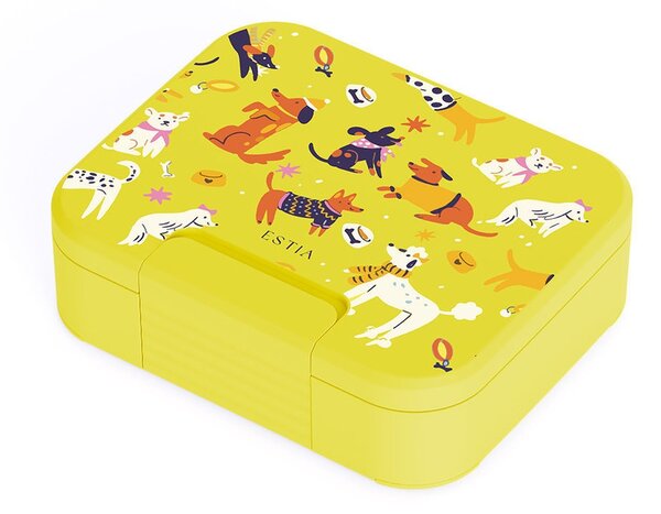 Φαγητοδοχείο Με Χωρίσματα - Κουτάλι & Πιρούνι (Σετ) 1.04lt Estia Save The Aegean Pet Party 01-44237