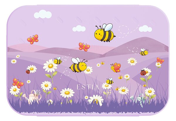 Φαγητοδοχείο Με Χωρίσματα 900ml Estia Save The Aegean Garden Friends 01-43919