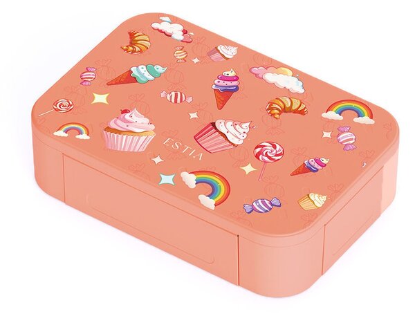 Φαγητοδοχείο Με Χωρίσματα 900ml Estia Save The Aegean Candy Sky 01-43933