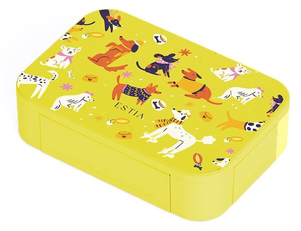 Φαγητοδοχείο Με Χωρίσματα 900ml Estia Save The Aegean Pet Party 01-43964