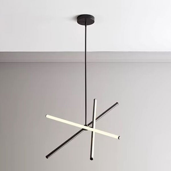 Φωτιστικό Οροφής Τρίφωτο LED 3 CCT Homelighting Vamos Black 77-50636