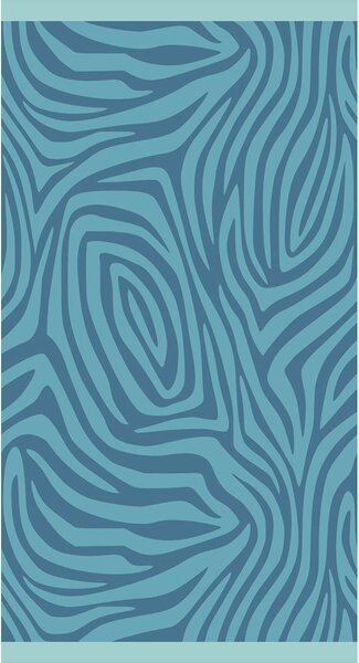 Πετσέτα Θαλάσσης (86x160) Melinen Zebra Blue