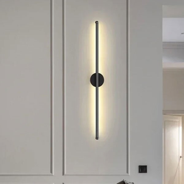 Απλίκα Τοίχου LED 3 CCT Homelighting Viola Black 77-50481
