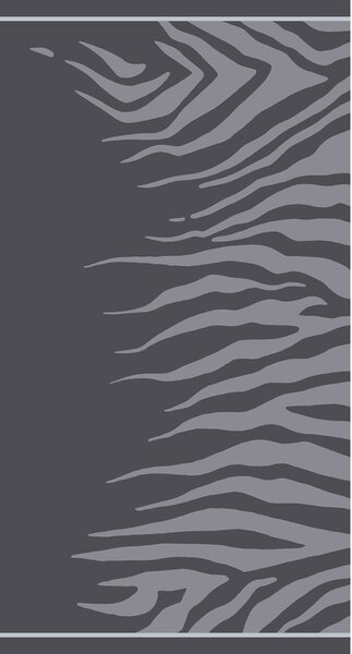 Πετσέτα Θαλάσσης (86x160) Melinen Tiger D.Grey