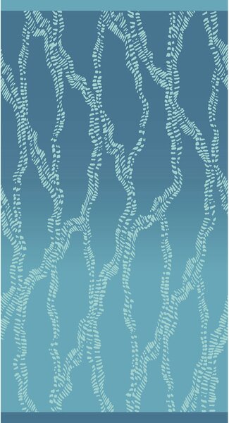 Πετσέτα Θαλάσσης (86x160) Melinen Chain Blue