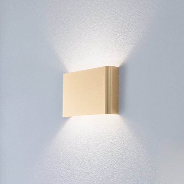 Nowodvorski Lighting Απλίδα Haga, χρυσό, μέταλλο, πλάτος 25 cm, G9, ρυθμιζόμενος, Χρυσό / Ορείχαλκου, Σαλόνι / τραπεζαρία, Αλουμίνιο, σύγχρονο