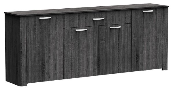 Μπουφές Kinley pakoworld grey-wenge 210x40x82εκ