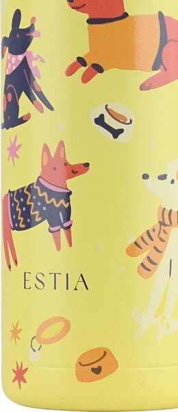 Παγούρι - Θερμός 500ml Estia Με Καλαμάκι Save The Aegean Pet Party 01-43667