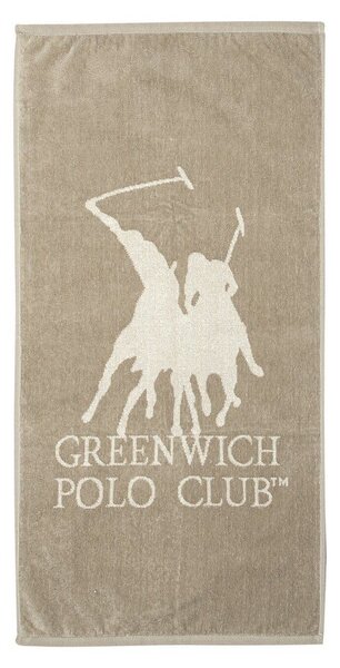 Πετσέτα Γυμναστηρίου 3930 Taupe-Ecru Greenwich Polo Club