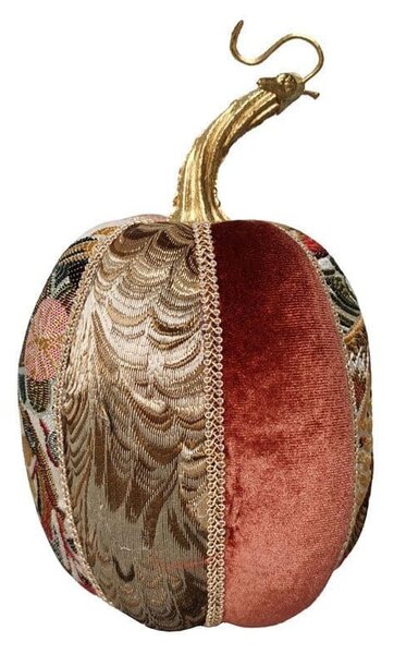 Χριστουγεννιάτικη Φιγούρα Pumpkin Brocade L 030261 11x11x18cm Multi