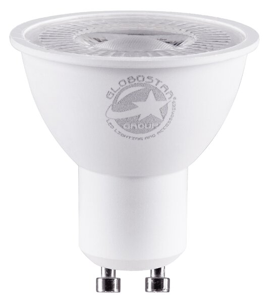 GloboStar® 60119 Σποτ LED GU10 MR16 7W 700lm 38° AC 220-240V IP20 Φ5 x Υ5.2cm Θερμό Λευκό 2700K - 3 Years Warranty