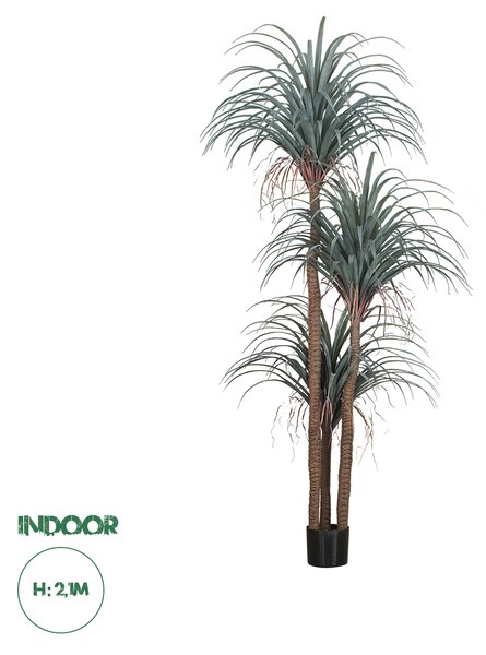 GloboStar® Artificial Garden PANDANUS TREE 20050 Τεχνητό Διακοσμητικό Φυτό Πάνδανος Υ210cm