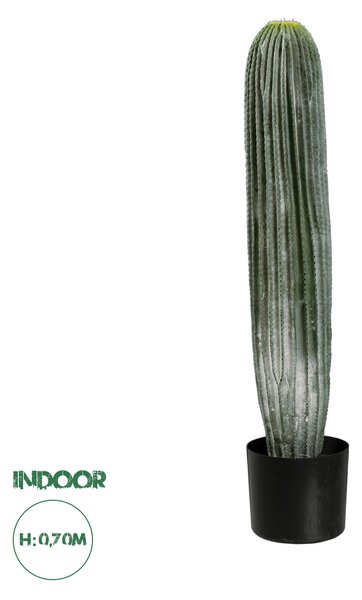 GloboStar® Artificial Garden CARNEGIEA CACTUS 20124 Τεχνητό Διακοσμητικό Φυτό Κάκτος Σαγκουάρο Υ70cm