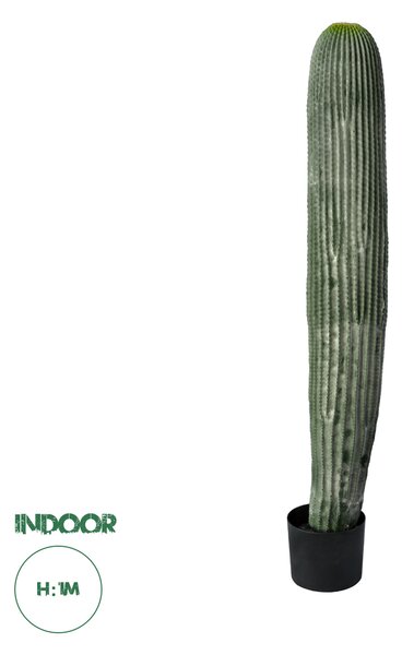 GloboStar® Artificial Garden CARNEGIEA CACTUS 20126 Τεχνητό Διακοσμητικό Φυτό Κάκτος Σαγκουάρο Υ100cm