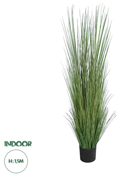 GloboStar® Artificial Garden PAMPAS GRASS 20071 Τεχνητό Διακοσμητικό Φυτό Γρασίδι της Πάμπας Υ150cm