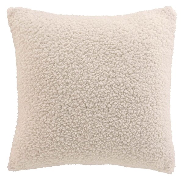 Διακοσμητική Μαξιλαροθήκη Μπουκλέ (40x40) L-C Woolen Naturel 1612918