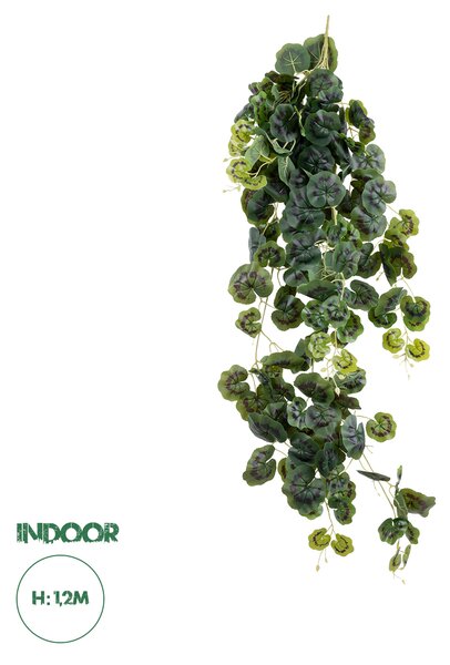 GloboStar® Artificial Garden BEGONIA HANGING BRANCH 20245 Τεχνητό Διακοσμητικό Κρεμαστό Φυτό Βεγονία Υ120cm