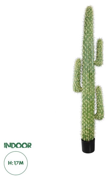 GloboStar® Artificial Garden TRICHOCEREEAE CACTUS 20133 Τεχνητό Διακοσμητικό Φυτό Κλειστόκακτος Υ170cm