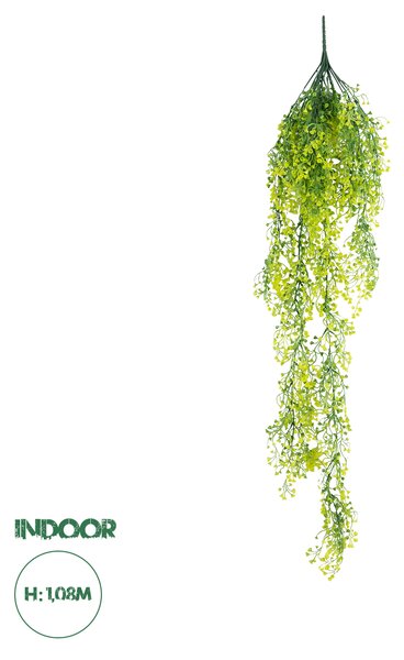 GloboStar® Artificial Garden SALIX BABYLONICA HANGING BRANCH 20246 Τεχνητό Διακοσμητικό Κρεμαστό Φυτό Κλαίουσα Ιτιά Υ108cm