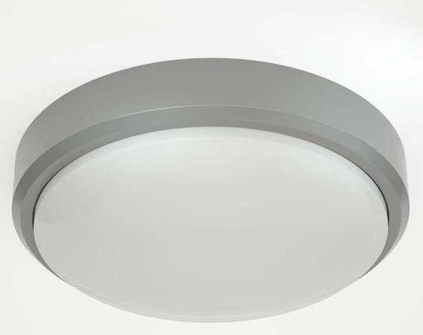 It-Lighting Echo LED 15W 3CCT Outdoor Ceiling Light Grey D:21cmx6cm (80300230)