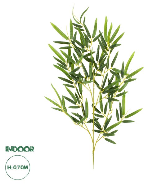 GloboStar® Artificial Garden BAMBOO BRANCH 20227 Τεχνητό Διακοσμητικό Κλαδί Μπαμπού Π50 x Υ70cm