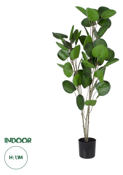 GloboStar® Artificial Garden POLYSCIAS BALFOURIANA TREE 20374 Τεχνητό Διακοσμητικό Φυτό Πολυσκιά Υ110cm