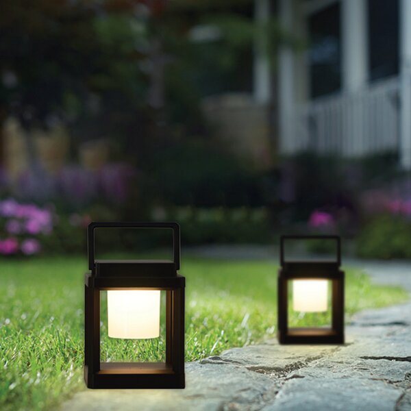 It-Lighting Ontario LED 2W 3000K Outdoor Solar Table Lamp Black D18,2cmx13,5cm (80100311)