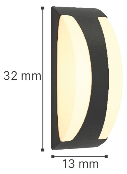 It-Lighting Wildwood - E27 Outdoor Wall Lamp in White Color (80203624)