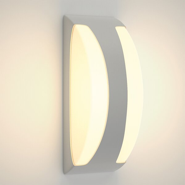 InLight Wildwood - E27 Outdoor Wall Lamp in Grey Color (80203634)