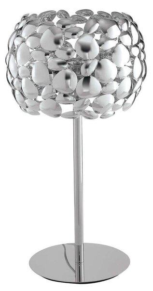 Φωτιστικό Επιτραπέζιο Dioniso I-DIONISO-LG-CR 2xE27 Φ30cm 51cm Chrome Luce Ambiente Design