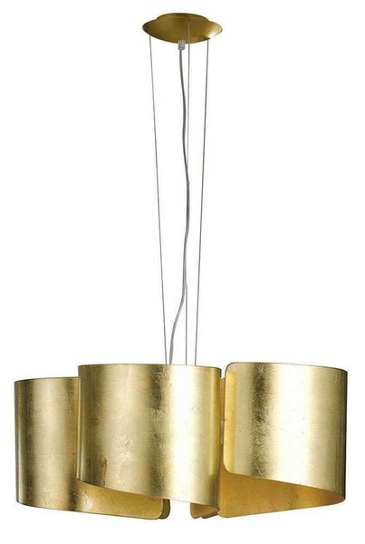 Φωτιστικό Οροφής Imagine I-IMAGINE-S5-ORO 5xE27 Φ63cm 120cm Gold Luce Ambiente Design